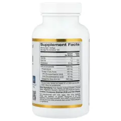 Antarctic Krill Oil, Omega-3 Phospholipids with Naturally Occurring Astaxanthin, Natural Strawberry & Lemon Flavor, Non GMO, 1,000 mg, 120 Fish