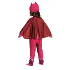 Toddler PJ Masks Owlette Classic Halloween Costume Jumpsuit with Headpiece 4-6