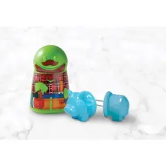 Talisman Designs Butter Bunyan Butter Keeper & Spreader with Set of 2 Babe Corn Picks, Set