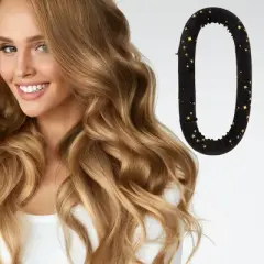 Unique Bargains Women's Star Hair Rollers 11.42"x5.31" 1pc