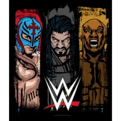 Women's WWE Rey Mysterio Roman Reigns and Bobby Lashley T-Shirt