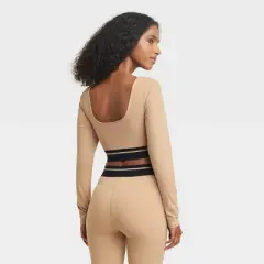 Women's Cropped Long Sleeve Top - JoyLab&trade;