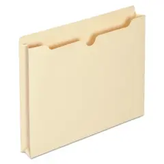 Universal Economical Manila File Jackets, Straight Tab, Letter Size, Manila, 50/Box