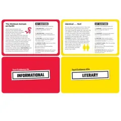 Scholastic Teacher Resources 100 Task Cards in a Box: Text Evidence