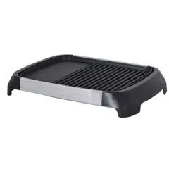 Brentwood Select TS-641 1200 Watt Electric Indoor Grill & Griddle in Stainless Steel