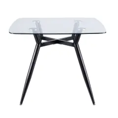 Clara Mid Century Modern Square Dining Table - LumiSource