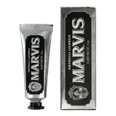 Marvis ToothPaste  (Amearelli Licorice) - 1.3 oz TRAVEL SIZE | Tooth paste combines the clean flavor of licorice w/ the teeth freshness of mint