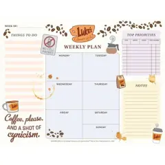 Gilmore Girls Weekly Planner Notepad - by  Insight Editions (Paperback)