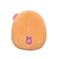Squishmallows 3.5" Fresa The Toaster Pastry Squeaky Plush Dog Toy