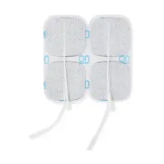 ValuTrode Cloth Electrotherapy Electrode 2 x 2" Reusable, 4 Count