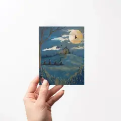 Fall / Halloween Greeting Card Pack Sets (3 ct) Witchy by Ramus & Co