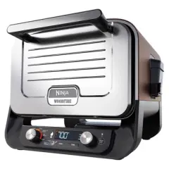 Ninja Woodfire Outdoor Pizza Oven, 8-in-1 Electric, Red