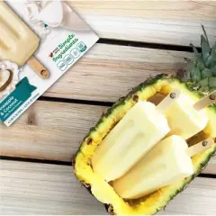 JonnyPops Pineapple Coconut & Cream Frozen Fruit Bars - 4pk/8.25 fl oz