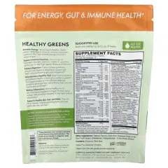 Terra Origin Healthy Greens, Tropical Passionfruit, 15 On-The-Go Packets, 0.38 oz (10.65 g) Each