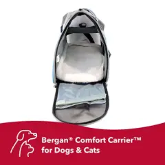 Coastal Pet Bergan Comfort Carrier - Heather Bermuda Large (19 x 10 x 13 Inches)