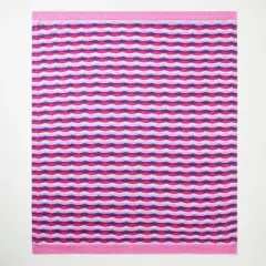 Prism Shell Knit Throw