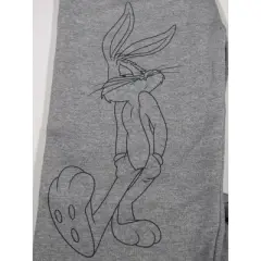 Looney Tunes Bugs Bunny Character Youth Athletic Gray Jogger Pants
