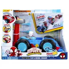 Spidey and His Amazing Friends Deluxe Feature Team Spidey Flip & Reveal Cruiser Toy Vehicle