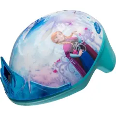 Frozen 3D Tiara Cycling Toddler Kids' Bike Helmet - Blue