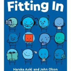 Fitting in - by  Haruka Aoki & John Olson (Hardcover)