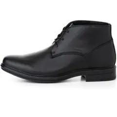 Alpine Swiss Mens Leather Lined Dressy Ankle Boots