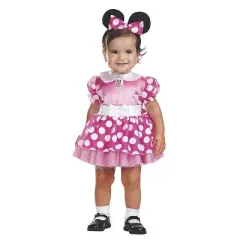 Baby Girl&rsquo;s Pink Minnie Mouse&trade; Costume - 12-18 Months