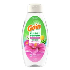 Gain Rinse & Renew Happy Hibiscus Hula Liquid Fabric Softener - 25.5 fl oz