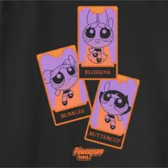 Junior's The Powerpuff Girls Halloween Tarot Cards Sweatshirt