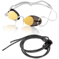 Sporti Antifog Swedish Mirrored Goggle + Bungee Strap