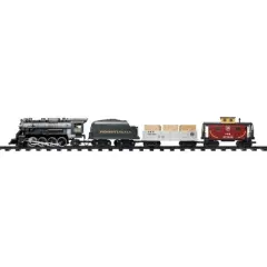 Lionel Trains Pennsylvania Flyer Ready-to-Play Train Set with 50 x 73-Inch Track