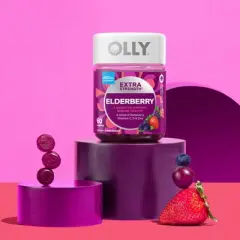 OLLY Extra Strength Immunity Gummies - Elderberry - 60ct