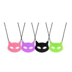 Chewigem Chewable Cat Pendant, Pink