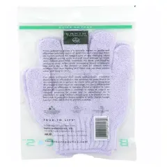 Earth Therapeutics Lilac Exfoliating Hydro Gloves - 1 ct