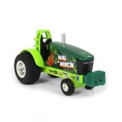 1/64 Big Buck Green and Yellow Die-Cast Pulling Tractor 47231