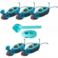 NoBowl Interactive Indoor Hunting Cat Feeder Training System (17-Piece)