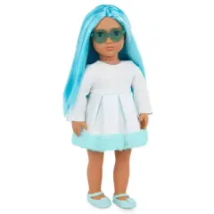 Our Generation Capri 18" Fashion Doll with Bubblegum Blue Hair