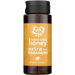 Naked Wild Honey Extra Hot Habanero Honey - 6 pack, 12 oz