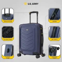 U.S. Army FOX 20" Carry On Hardside Suitcase