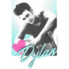 Men's Beverly Hills: 90210 Distressed Dylan Poster T-Shirt