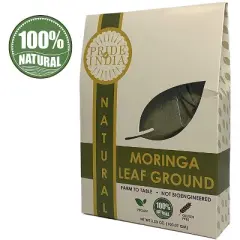 PRIDE OF INDIA Moringa Leaf Ground -3.53 Oz