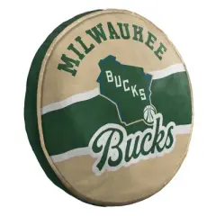NBA Milwaukee Bucks 15'' Varsity Cloud Pillow