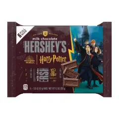HERSHEY'S Milk Chocolate Harry Potter Halloween Candy Bars - 9.3oz/6ct