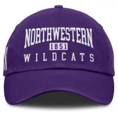 NCAA Northwestern Wildcats Relaxed Fit Adjustable Hat