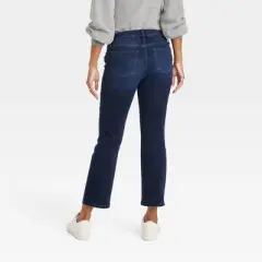 Under Belly Ankle Bootcut Maternity Pants - Isabel Maternity by Ingrid & Isabel&trade; Dark Wash