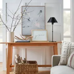 24" x 30" Natural Abstract Markings Framed Wall Art - Threshold&trade; designed with Studio McGee