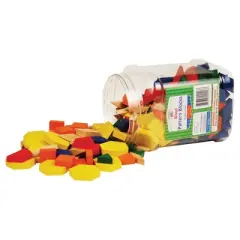 Learning Advantage Pattern Blocks, Wood, Set of 250