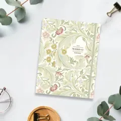 Morris & Co. by Blue Sky 6"x9" 2026&nbsp;Weekly/Monthly Concealed Wirebound Planner Hardcover Leicester Floral