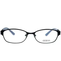 Guess GU 2353 BLK Unisex Rectangle Eyeglasses Black 53mm