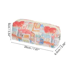 Unique Bargains Durable Small Quilted Bunny Makeup Bag Assorted Color 1 Pc
