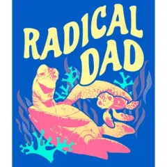 Men's Finding Nemo Finding Nemo Crush and Squirt Radical Dad T-Shirt